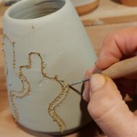 Création vase PUZZLE